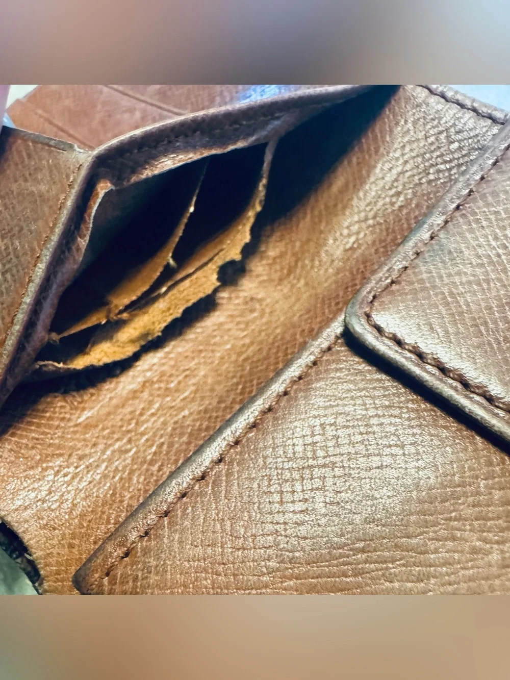 Vintage 1987 Louis Vuitton Monogram Bifold Wallet M61665 France